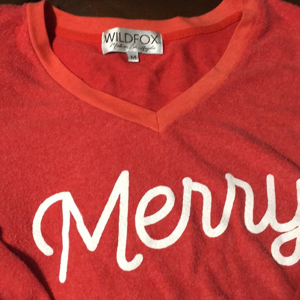 Wild fox holiday sweater